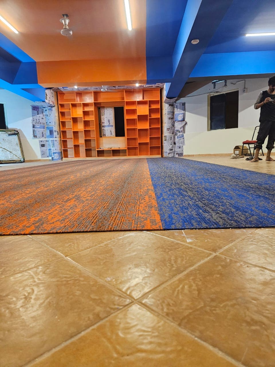 Carpet Tile Modular Flooring — Executive Boardroom